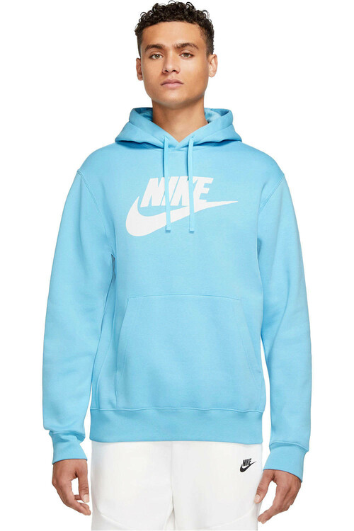 NIKE M NSW CLUB HOODIE PO BB GX azul