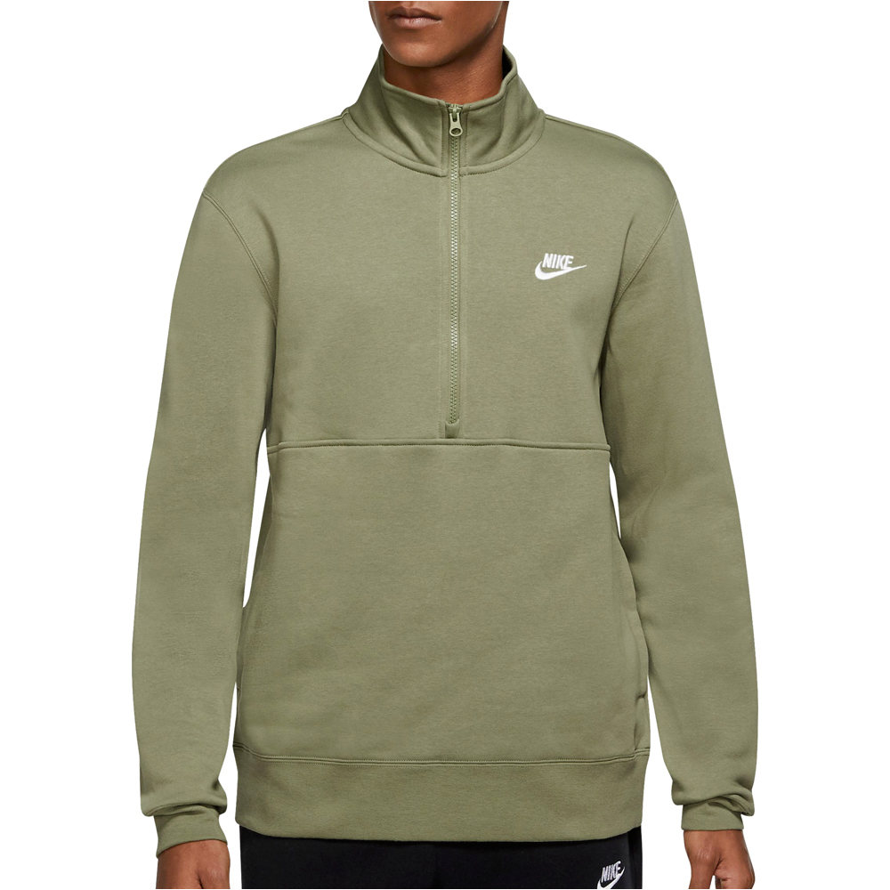 Nike sudadera hombre Nike M NSW CLUB BB HZ TOP vista detalle Nike sudadera hombre Nike M NSW CLUB BB HZ TOP vista detalle