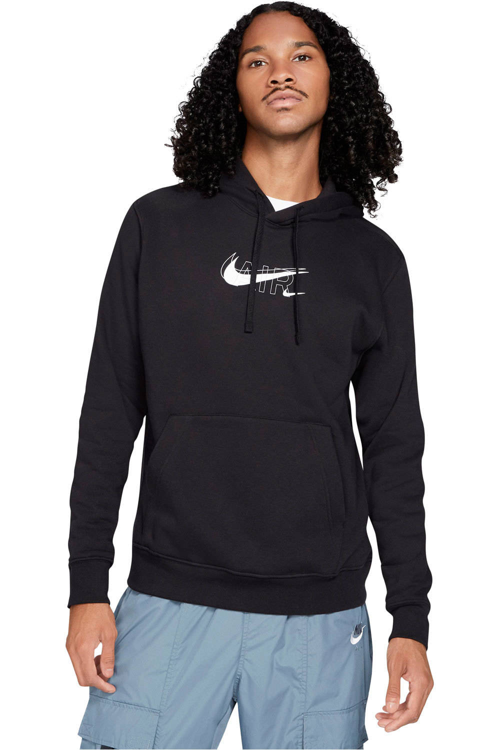 Nike sudadera hombre Nike M NSW HOODIE PO AIR PRNT PACK vista frontal Nike sudadera hombre Nike M NSW HOODIE PO AIR PRNT PACK vista frontal