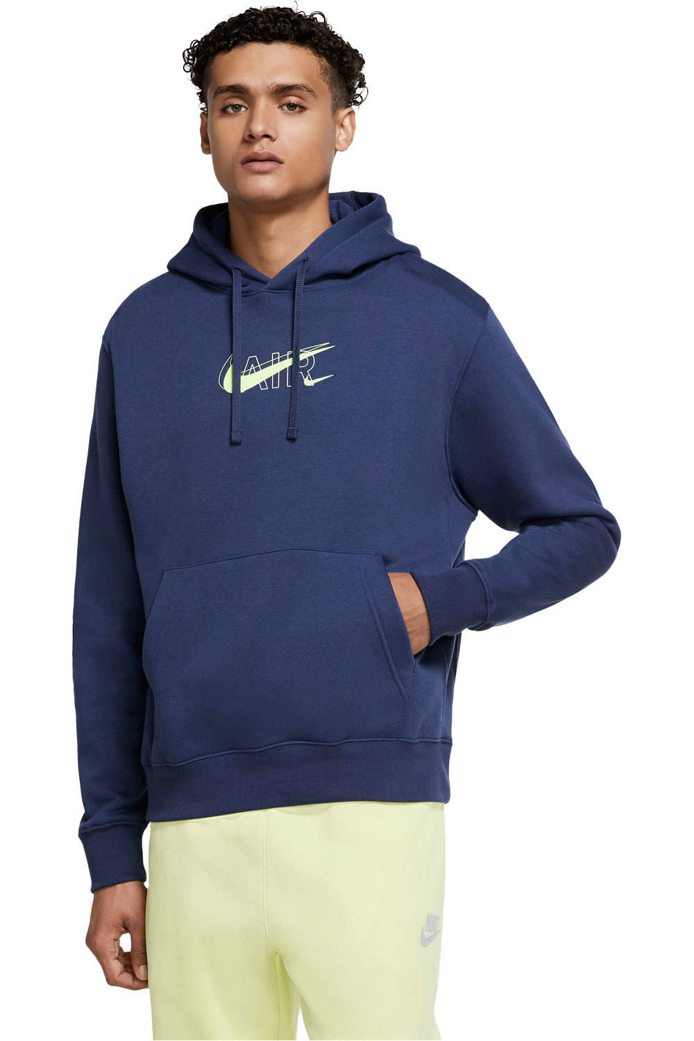 Nike sudadera hombre Nike M NSW HOODIE PO AIR PRNT PACK vista frontal Nike sudadera hombre Nike M NSW HOODIE PO AIR PRNT PACK vista frontal