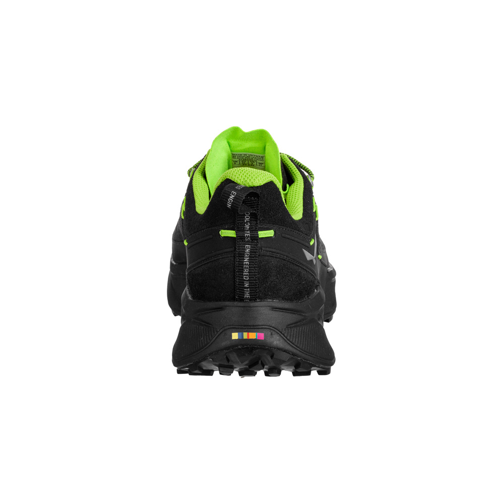 Salewa zapatilla trekking hombre Salewa MS DROPLINE LEATHER vista trasera Salewa zapatilla trekking hombre Salewa MS DROPLINE LEATHER vista trasera