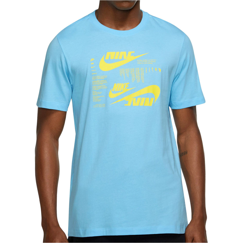 Nike camiseta manga corta hombre Nike M NSW TEE CLUB SSNL HBR vista detalle Nike camiseta manga corta hombre Nike M NSW TEE CLUB SSNL HBR vista detalle