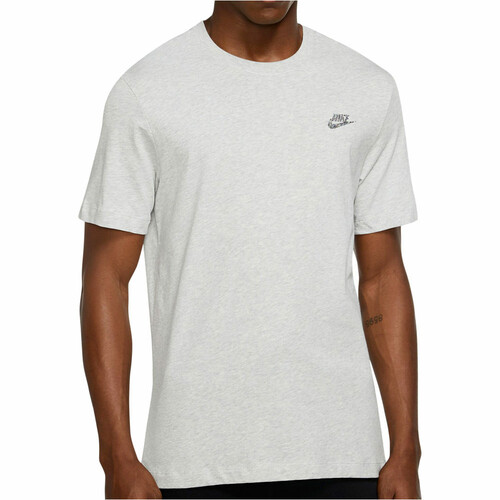 NIKE M NSW CLUB TEE SUST gris