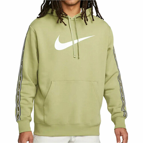 NIKE M NSW REPEAT SW FLC PO HOOD BB verde