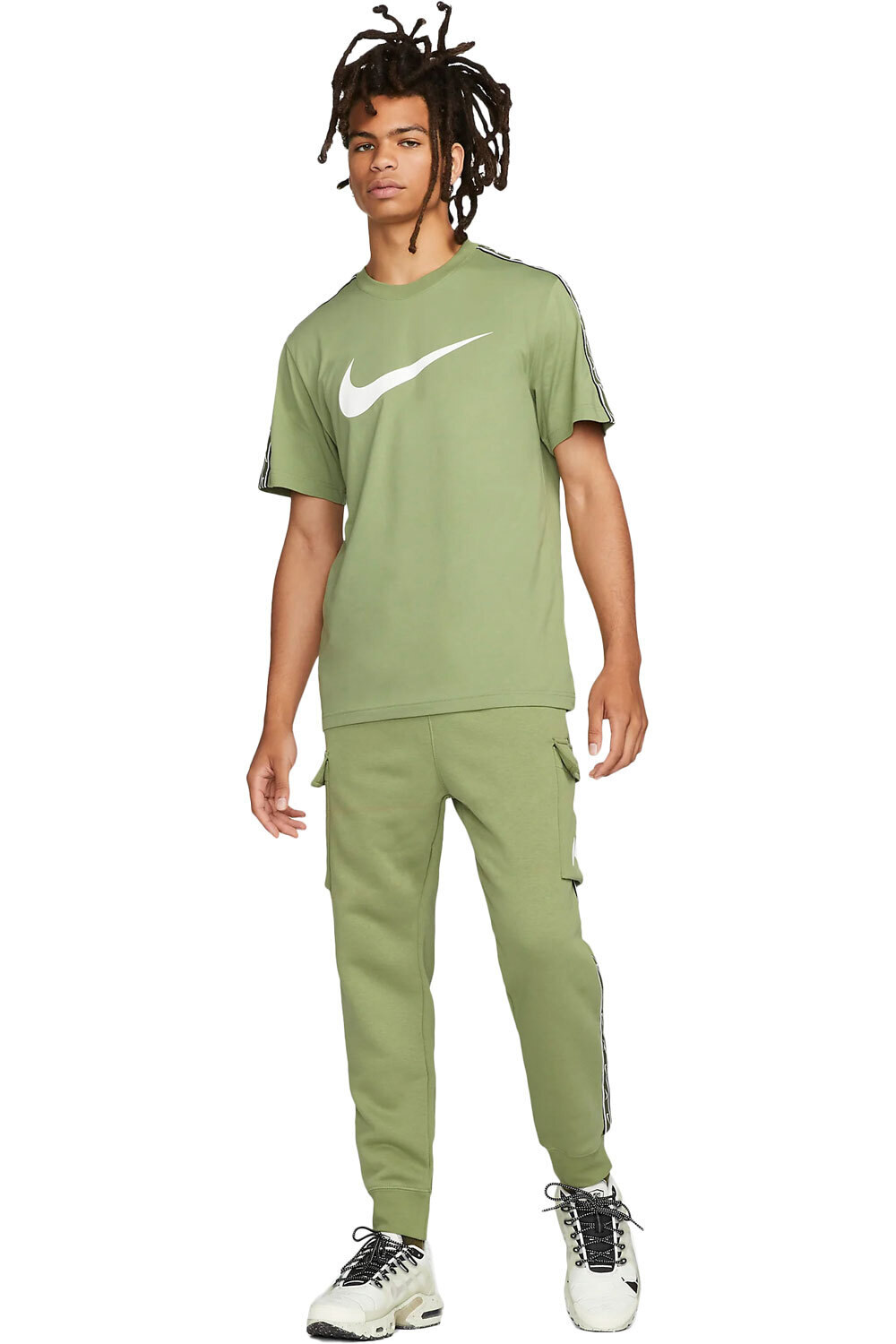 Nike camiseta manga corta hombre Nike M NSW REPEAT SW SS TEE 04 Nike camiseta manga corta hombre Nike M NSW REPEAT SW SS TEE 04