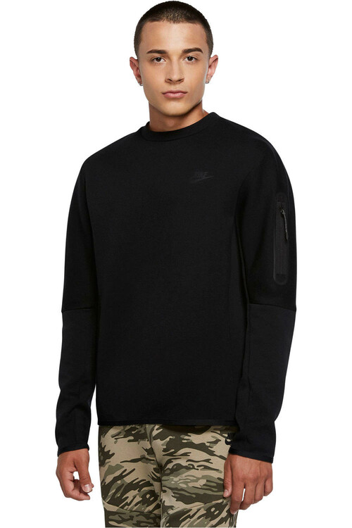 NIKE M NSW TCH FLC CRW negro