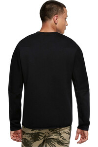 Nike sudadera hombre Nike M NSW TCH FLC CRW vista trasera Nike sudadera hombre Nike M NSW TCH FLC CRW vista trasera