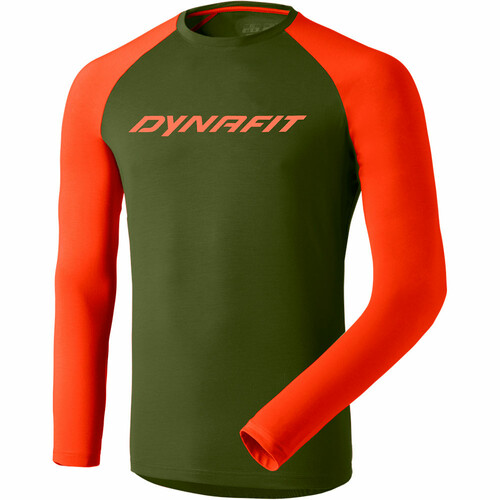 DYNAFIT 24/7 M L/S TEE naranja