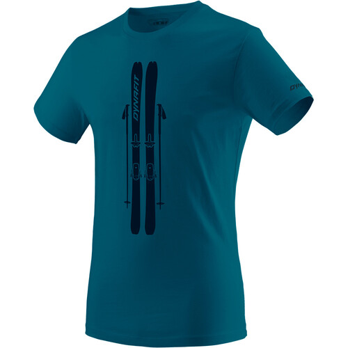 DYNAFIT GRAPHIC CO M S/S TEE azul