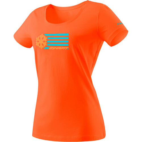DYNAFIT GRAPHIC CO W S/S TEE naranja