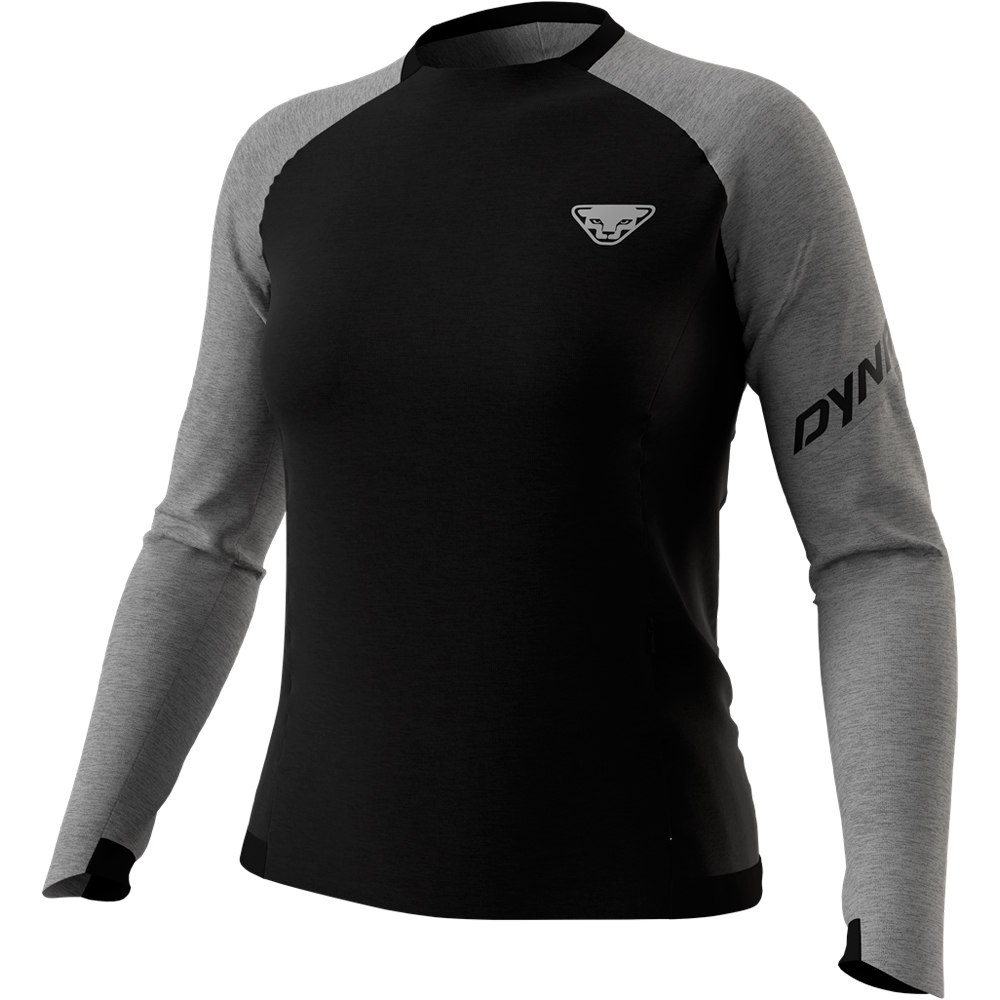 Dynafit camisetas trail running manga larga mujer 24/7 PTC PULLOVER W vista frontal Dynafit camisetas trail running manga larga mujer 24/7 PTC PULLOVER W vista frontal