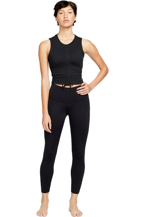 NIKE W NY DF HR YOGA 7/8 TGHT negro