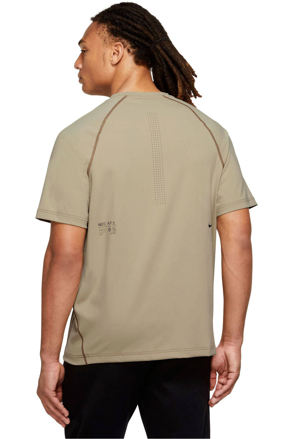 Nike camiseta fitness hombre Nike M NK DFADV AXIS TOP SS vista trasera Nike camiseta fitness hombre Nike M NK DFADV AXIS TOP SS vista trasera