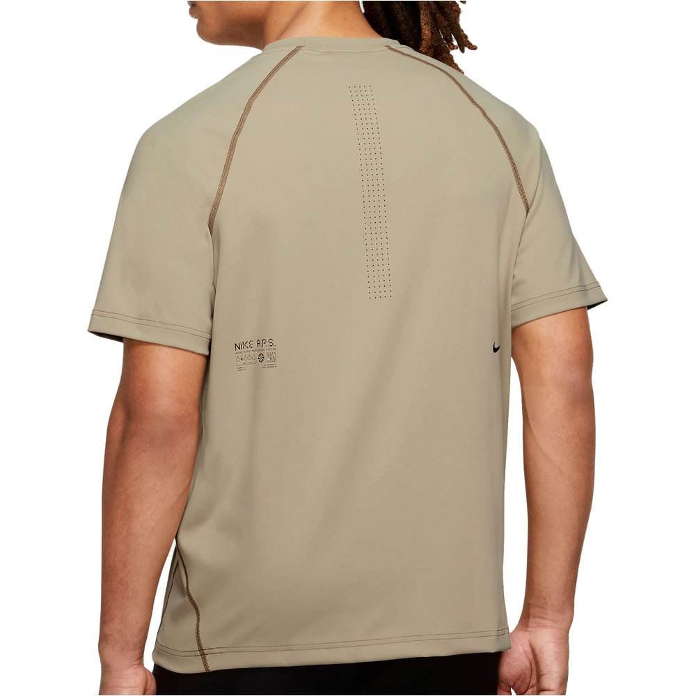 Nike camiseta fitness hombre Nike M NK DFADV AXIS TOP SS 03 Nike camiseta fitness hombre Nike M NK DFADV AXIS TOP SS 03