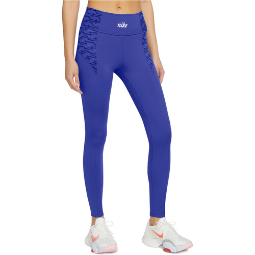 NIKE W NK ONE DF MR IC TGHT azul