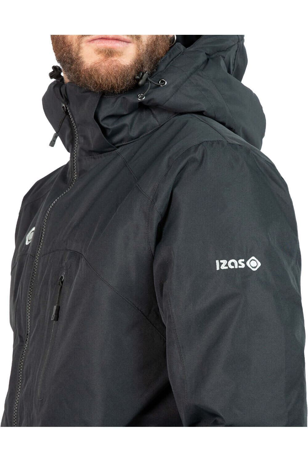 Izas chaqueta outdoor hombre Izas LOGAN M vista trasera Izas chaqueta outdoor hombre Izas LOGAN M vista trasera