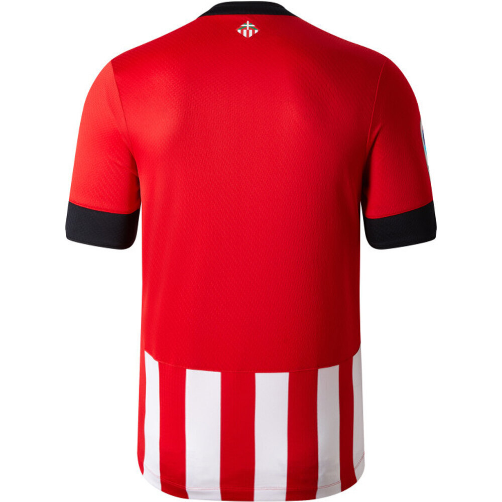 New Balance camiseta de fútbol oficiales CAMISETA ATHLETIC CLUB BILBAO PRIMERA EQUIPACION 2022/2023 vista trasera New Balance camiseta de fútbol oficiales CAMISETA ATHLETIC CLUB BILBAO PRIMERA EQUIPACION 2022/2023 vista trasera