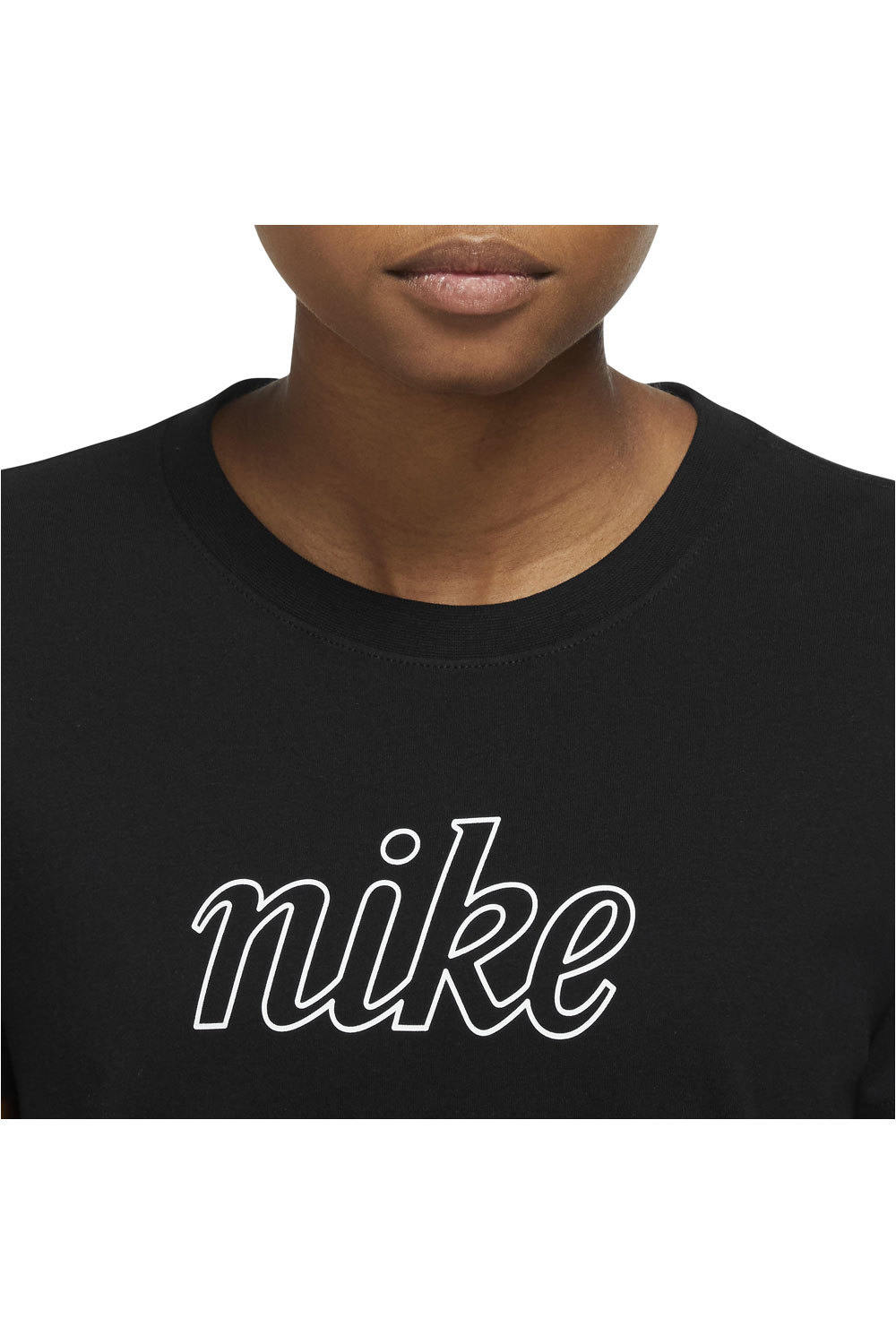 Nike camiseta manga corta mujer Nike W NSW TEE ICN CLSH vista detalle Nike camiseta manga corta mujer Nike W NSW TEE ICN CLSH vista detalle