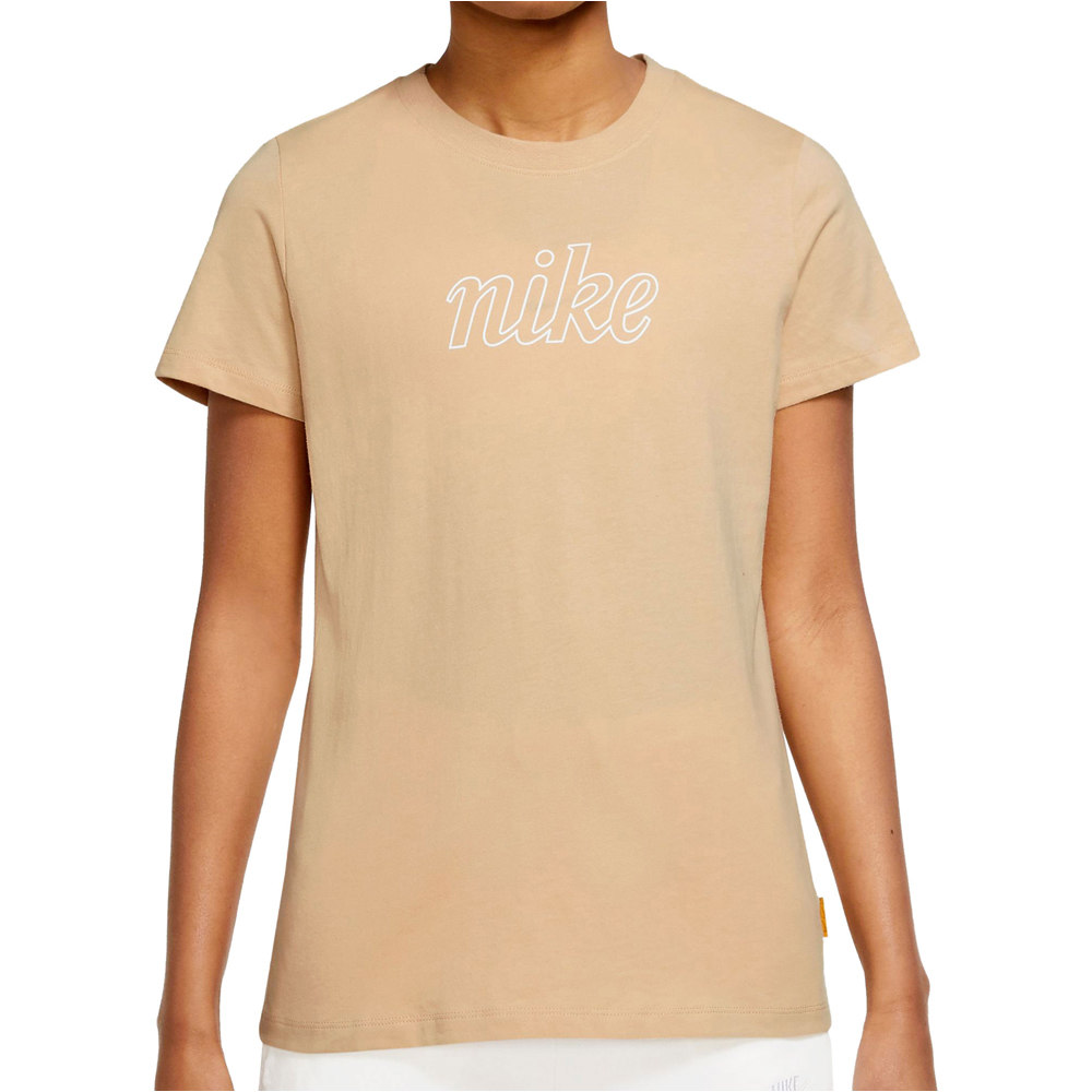 Nike camiseta manga corta mujer Nike W NSW TEE ICN CLSH vista detalle Nike camiseta manga corta mujer Nike W NSW TEE ICN CLSH vista detalle