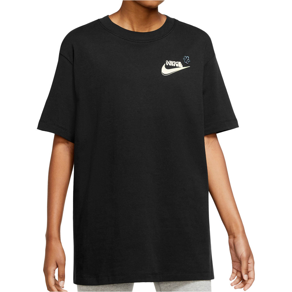 Nike camiseta manga corta mujer Nike W NSW TEE BF FW FIBER 2 vista detalle Nike camiseta manga corta mujer Nike W NSW TEE BF FW FIBER 2 vista detalle