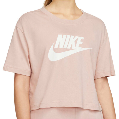 NIKE NSW TEE ESSNTL CRP ICN rosa