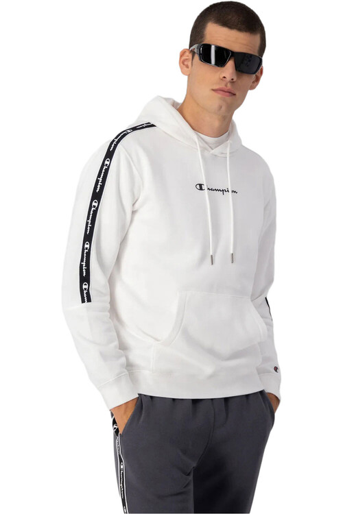 CHAMPION TAPE HOODED blanco