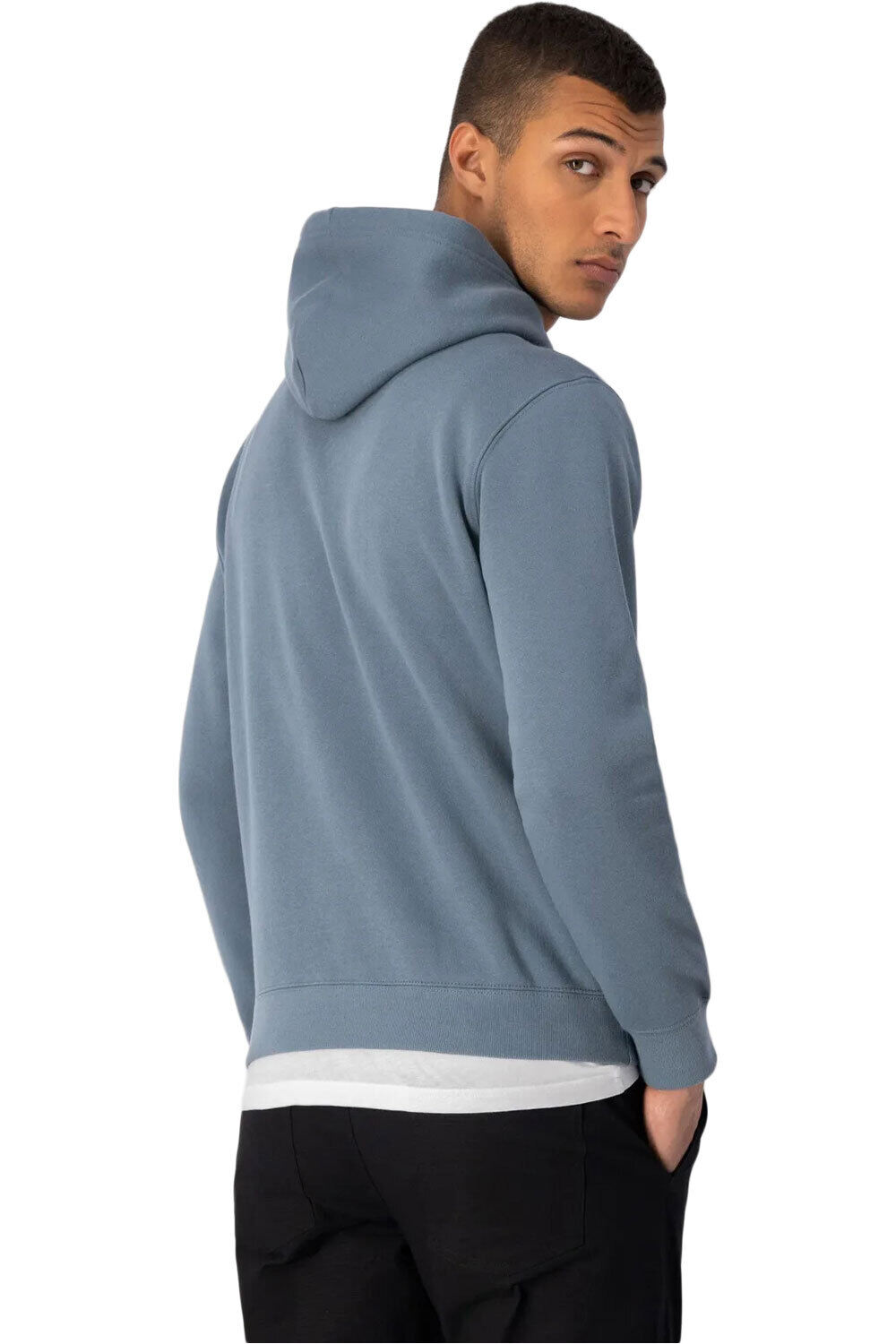 Champion sudadera hombre Champions classic Hooded vista trasera Champion sudadera hombre Champions classic Hooded vista trasera