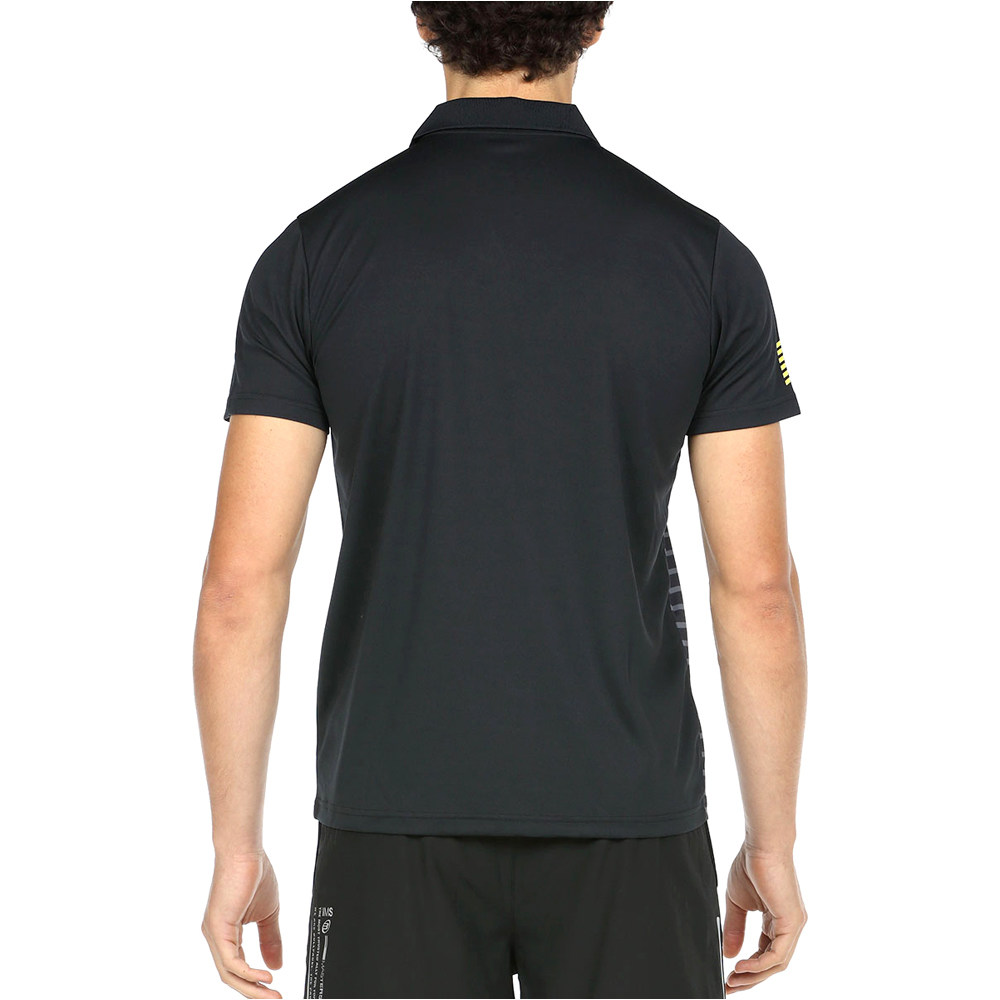 Bullpadel polo tenis manga corta hombre Bullpadel CORREIO vista trasera Bullpadel polo tenis manga corta hombre Bullpadel CORREIO vista trasera