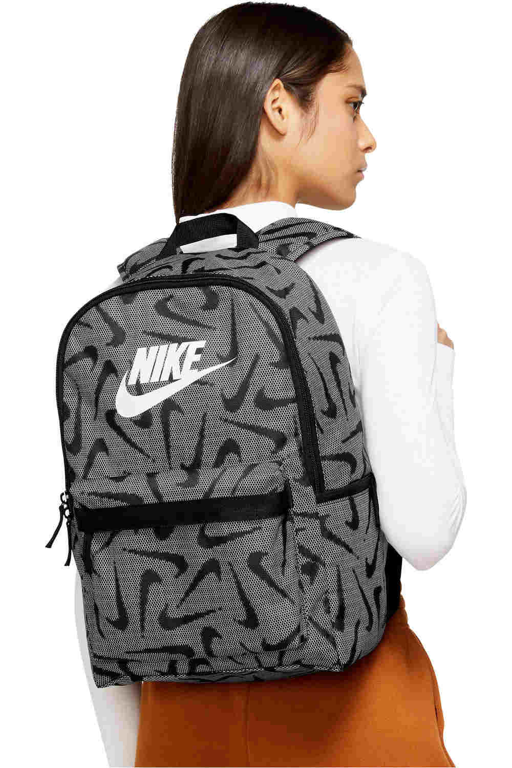 Nike mochila deporte Nike NK HERITAGE BKPK - LENTI SWSH vista frontal Nike mochila deporte Nike NK HERITAGE BKPK - LENTI SWSH vista frontal