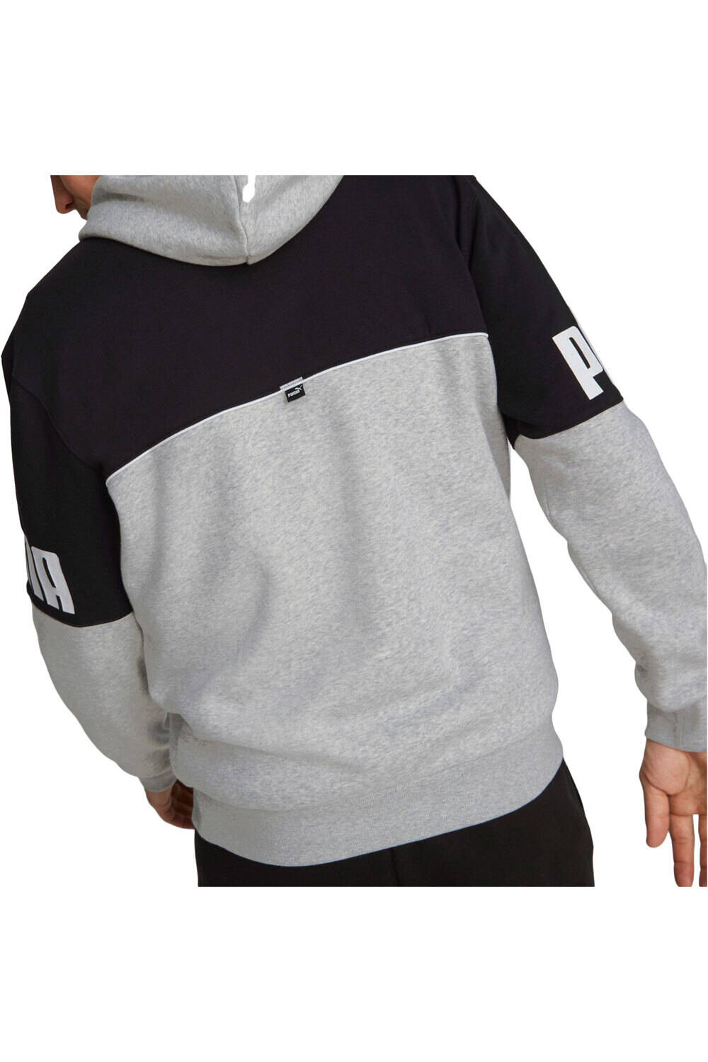 Puma sudadera hombre Puma Puma Power Colorbloc vista trasera Puma sudadera hombre Puma Puma Power Colorbloc vista trasera