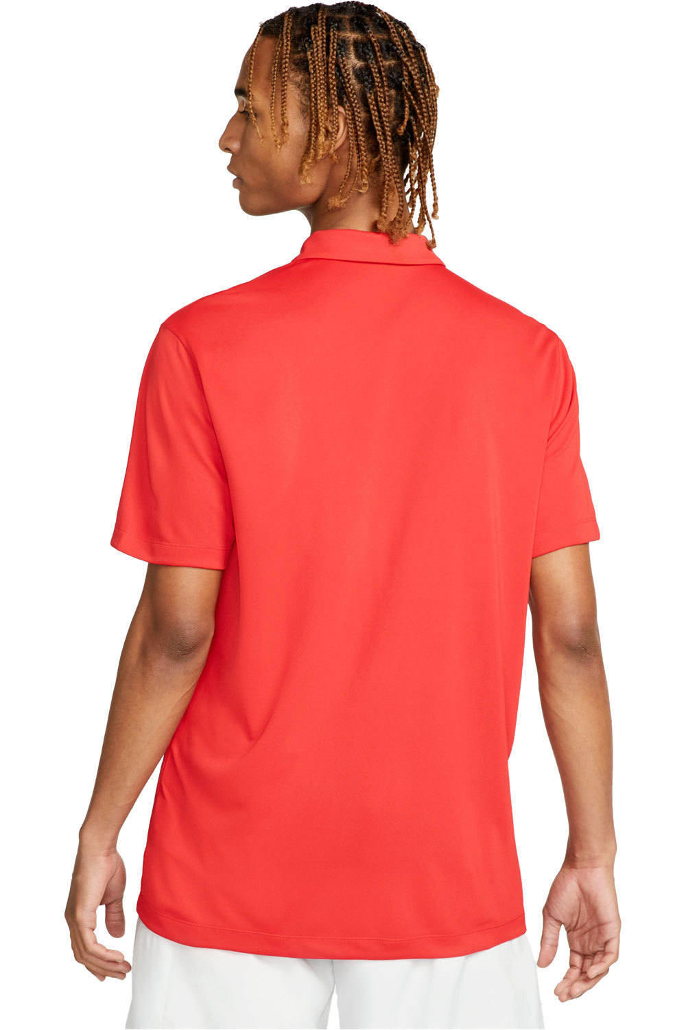 Nike polo tenis manga corta hombre Nike M NKCT DF POLO SOLID vista trasera Nike polo tenis manga corta hombre Nike M NKCT DF POLO SOLID vista trasera