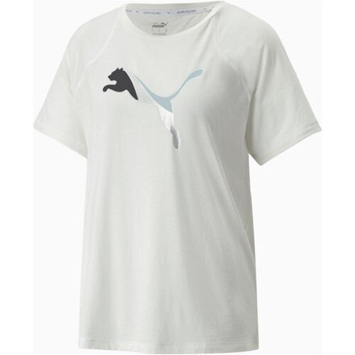 PUMA EVOSTRIPE TEE blanco