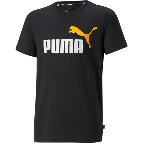 PUMA X_ESS+ 2 COL LOGO TEE negro