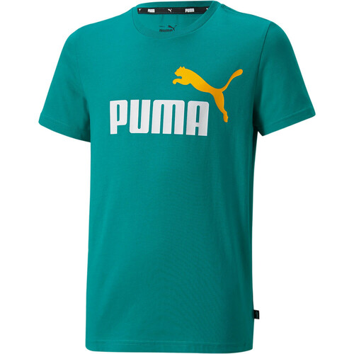 PUMA X_ESS+ 2 COL LOGO TEE azul