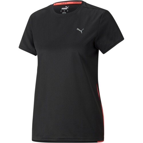 PUMA RUN FAVORITE SS TEE negro