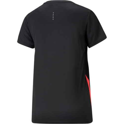PUMA RUN FAVORITE SS TEE negro
