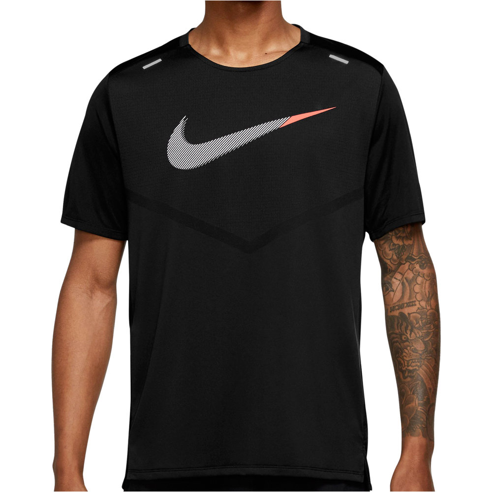 Nike camiseta técnica manga corta hombre NK DF RISE 365 SS HBR vista detalle Nike camiseta técnica manga corta hombre NK DF RISE 365 SS HBR vista detalle