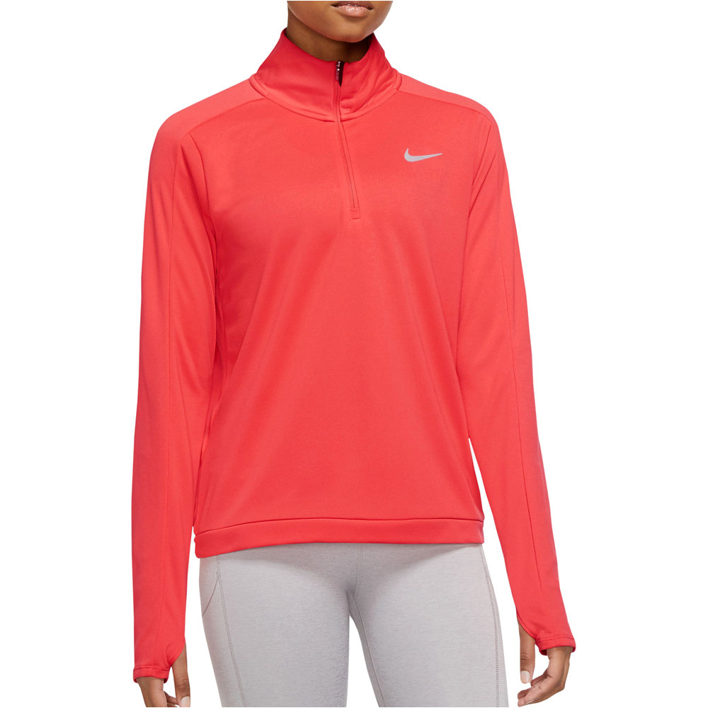 Nike camiseta técnica manga larga mujer Nike W NK DF PACER HZ vista detalle Nike camiseta técnica manga larga mujer Nike W NK DF PACER HZ vista detalle