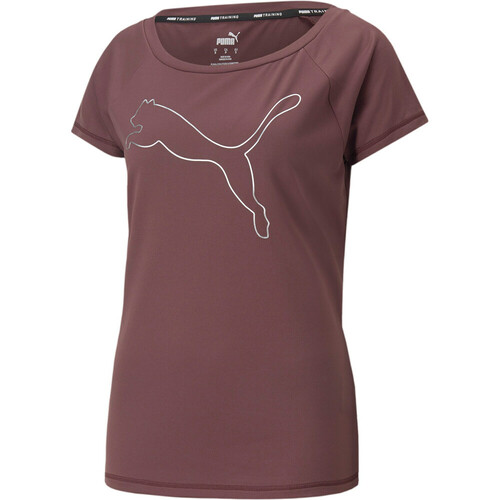 PUMA TRAIN FAVORITE JERSE marron