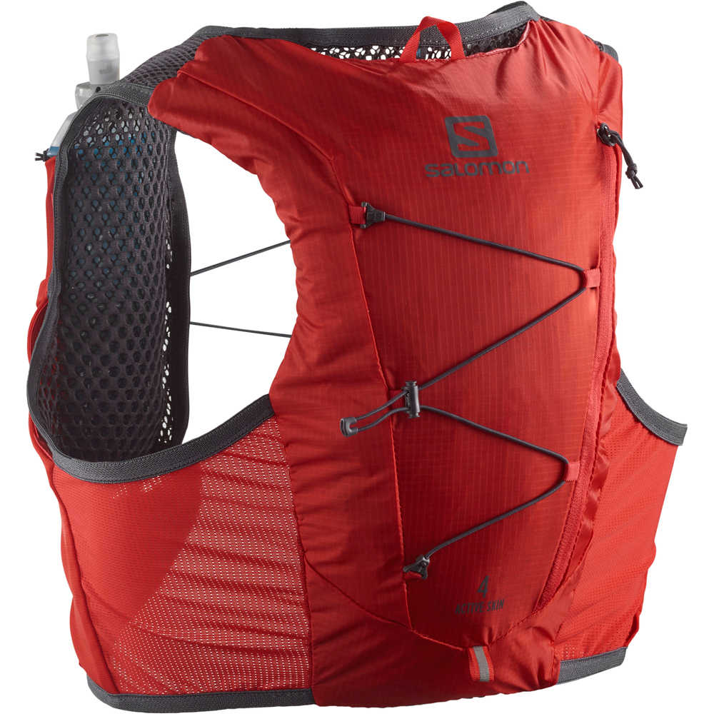 Salomon varios running Salomon ACTIVE SKIN 4 with flasks 02 Salomon varios running Salomon ACTIVE SKIN 4 with flasks 02