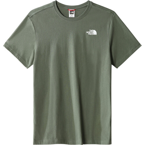 THE NORTH FACE M S/S REDBOX CELEBRATION TEE verde