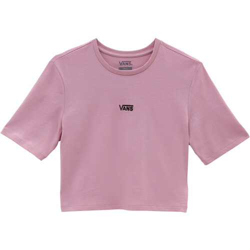 VANS FLYING V CROP CREW SPORT rosa