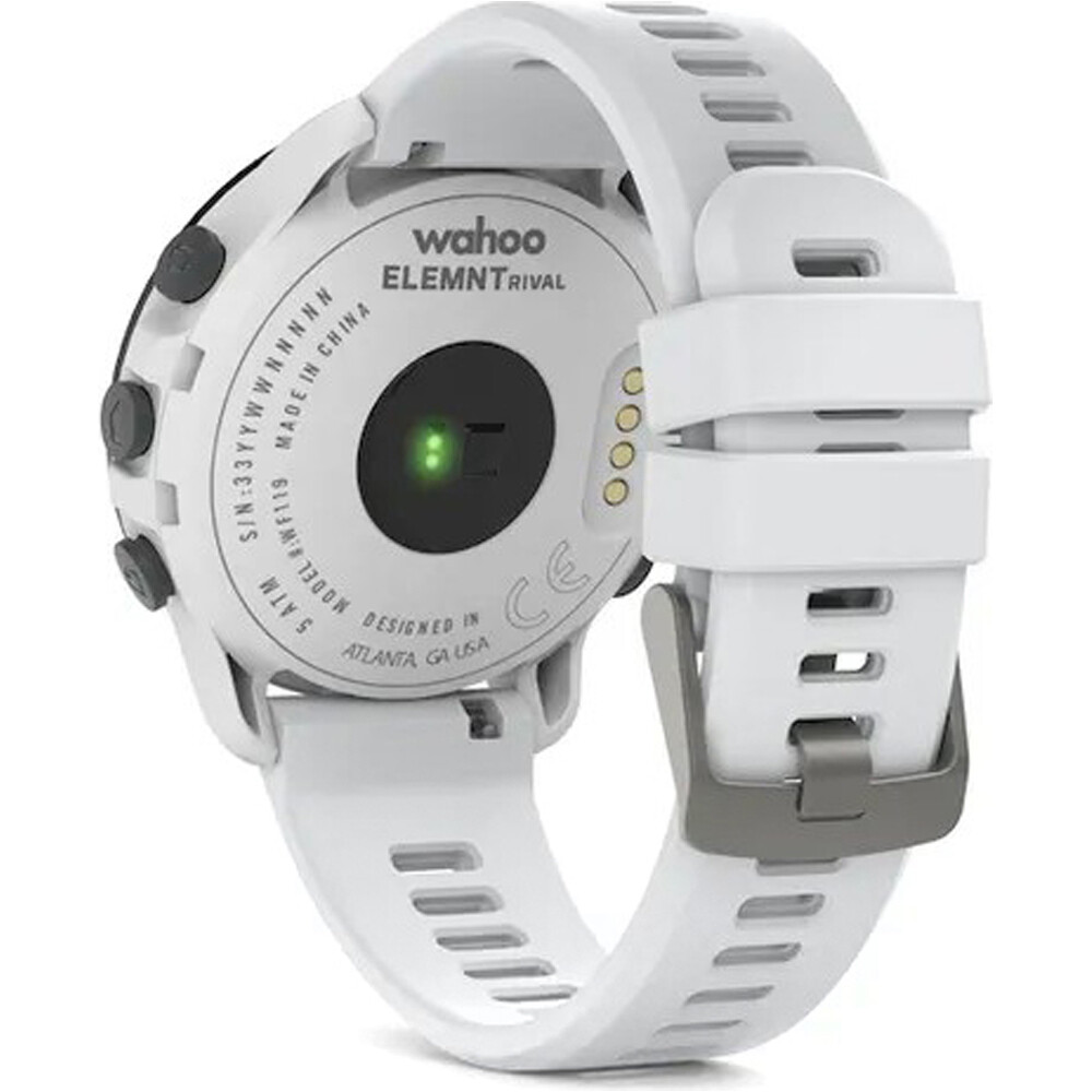 Wahoo pulsómetros con gps Wahoo ELEMNT RIVAL Multi-Sport GPS Reloj BLANC 05 Wahoo pulsómetros con gps Wahoo ELEMNT RIVAL Multi-Sport GPS Reloj BLANC 05