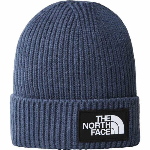 THE NORTH FACE KIDS TNF BOX LOGO CUFFED BEANIE azul