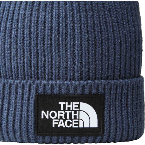 THE NORTH FACE KIDS TNF BOX LOGO CUFFED BEANIE azul