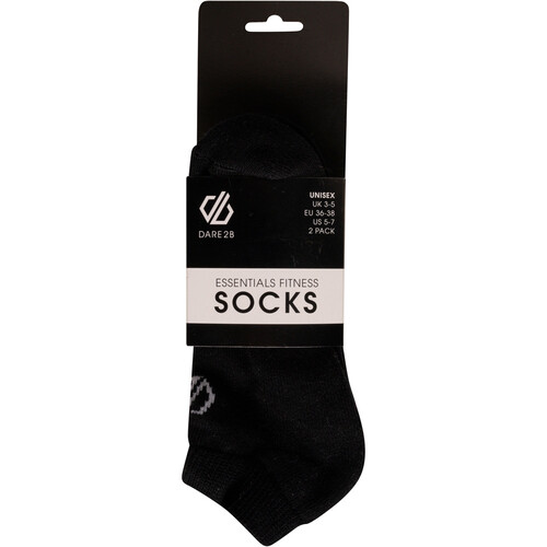 DARE2B NO SHOW SOCKS 2PK negro