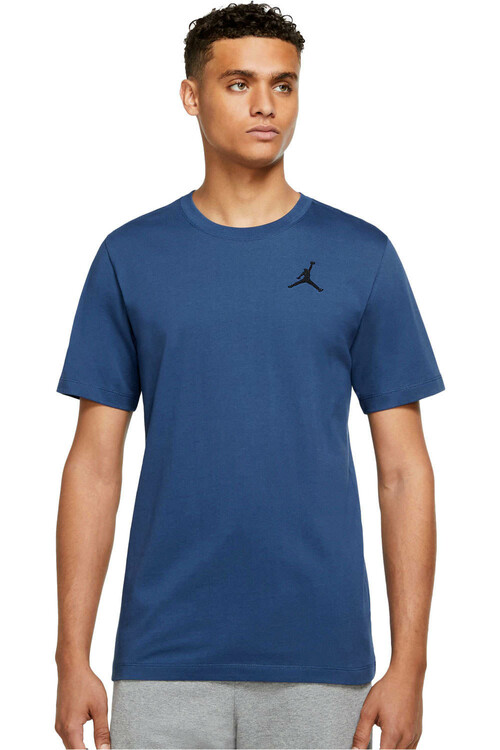 NIKE M J JUMPMAN SS CREW 6 AZ azul