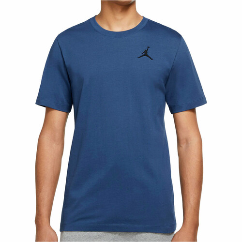 NIKE M J JUMPMAN SS CREW 6 AZ azul