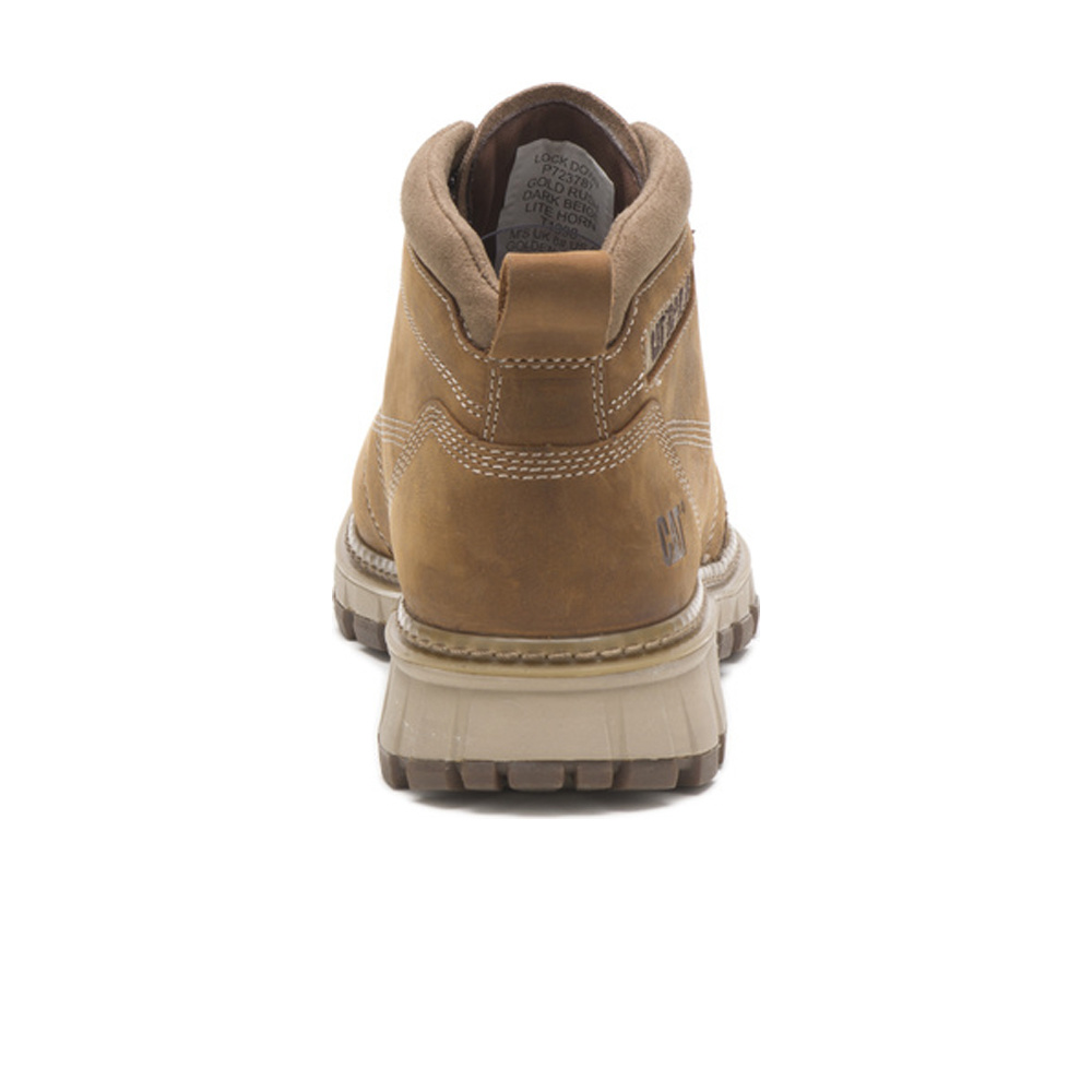 Cat zapatilla moda hombre Cat GOLD RUSH vista trasera Cat zapatilla moda hombre Cat GOLD RUSH vista trasera