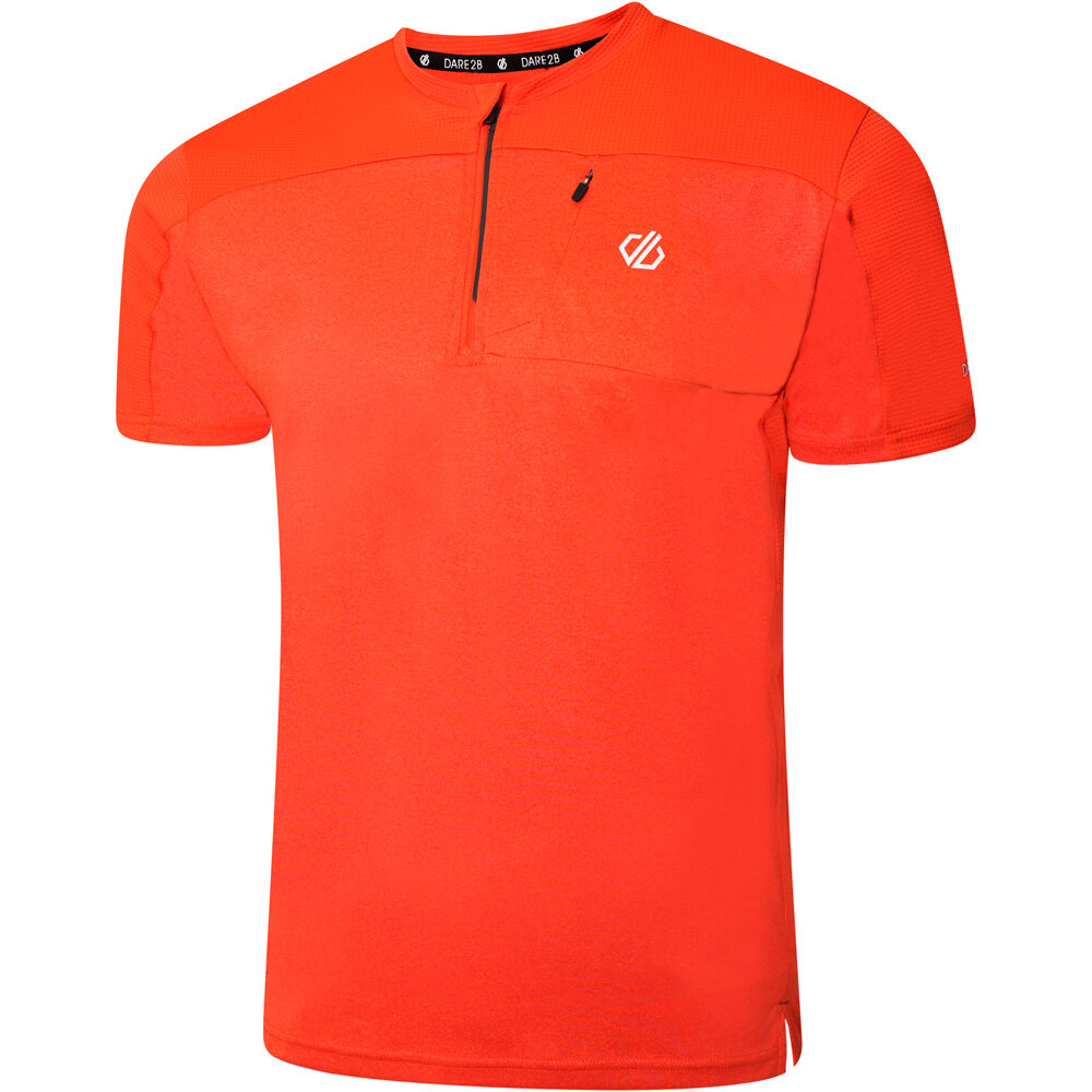 Dare2b camisetas trail running manga corta hombre Dare2b Aces III Jersey vista trasera Dare2b camisetas trail running manga corta hombre Dare2b Aces III Jersey vista trasera